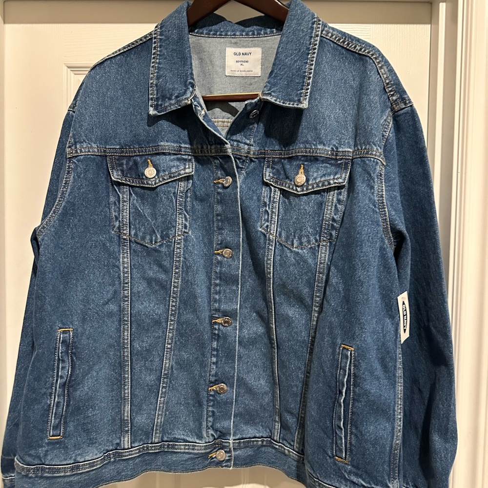Old Navy Women's Classic Blue Jean Jacket